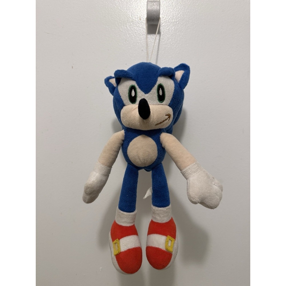 SEGA Sonic The Hedgehog - Stuffed Plush Figure 16". 2000s.